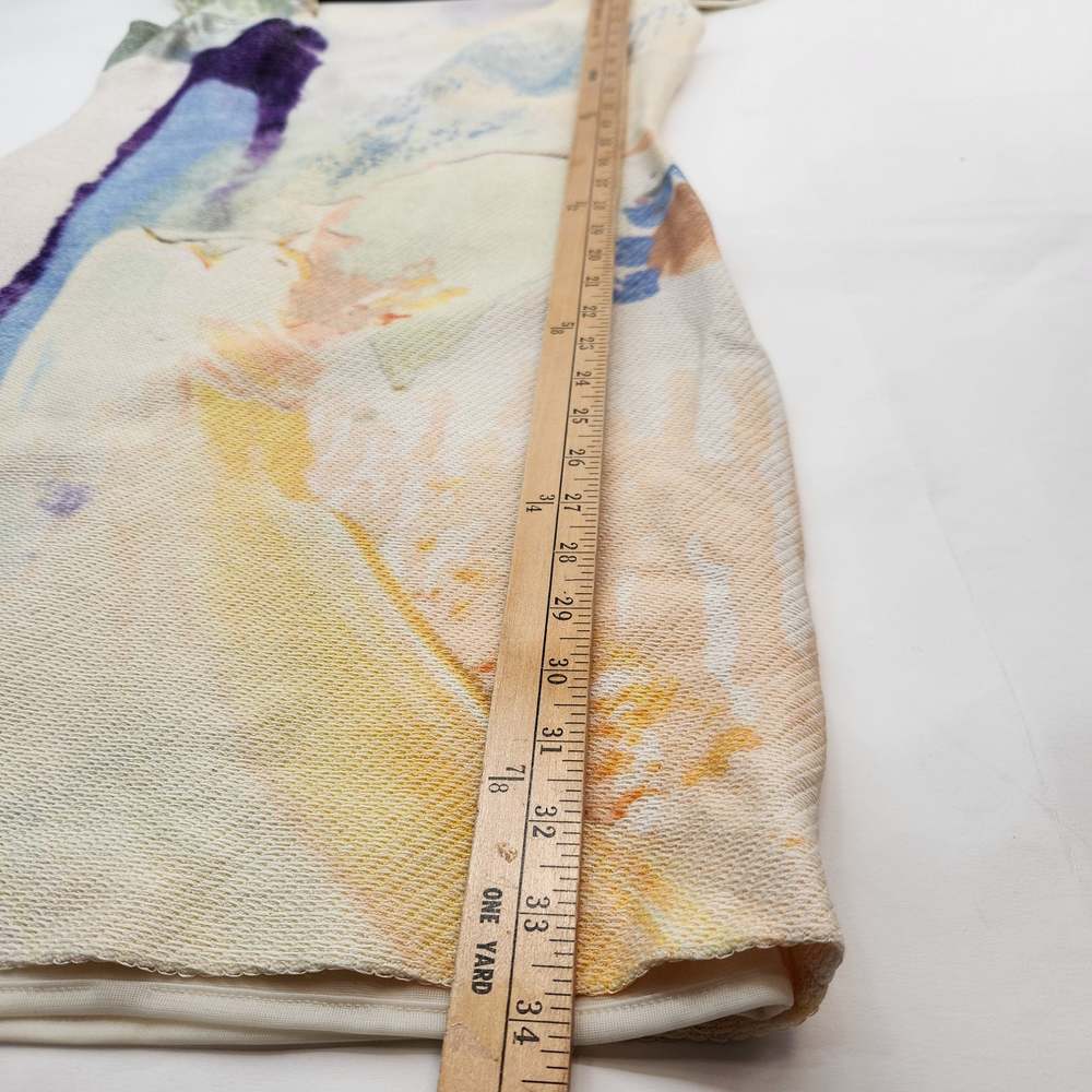 Basso & Brooke Abstract Art Print Mini Dress Women's Size 8 - Picture 6 of 13
